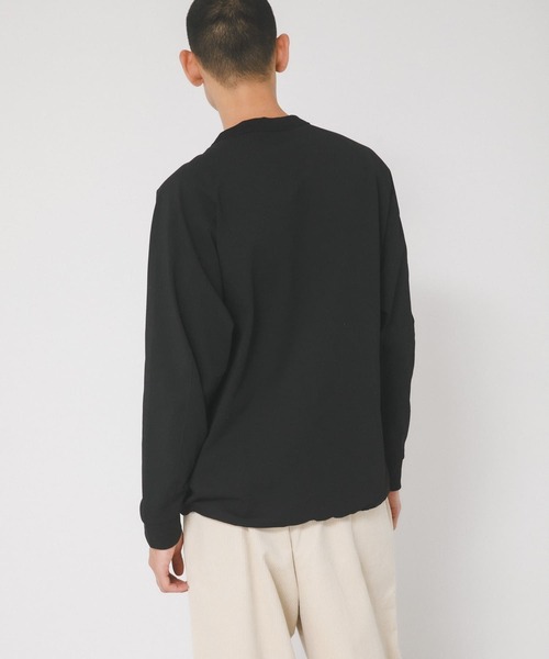 EKAL(エカル)の「『吸水速乾/UVカット』DRY OUT LONG-SLEEVE T-SHIRTS(Tシャツ/カットソー・メンズ・ホワイト/チャコールグレー/ブラック・MEDIUM/LARGE)」の7枚目の写真