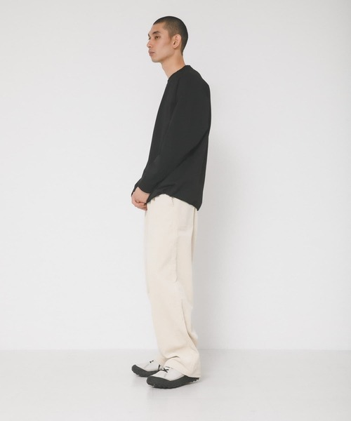 EKAL(エカル)の「『吸水速乾/UVカット』DRY OUT LONG-SLEEVE T-SHIRTS(Tシャツ/カットソー・メンズ・ホワイト/チャコールグレー/ブラック・MEDIUM/LARGE)」の6枚目の写真