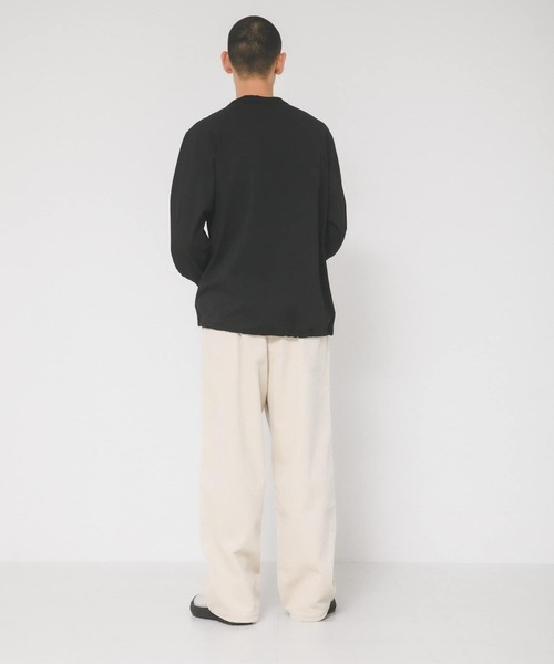 EKAL(エカル)の「『吸水速乾/UVカット』DRY OUT LONG-SLEEVE T-SHIRTS(Tシャツ/カットソー・メンズ・ホワイト/チャコールグレー/ブラック・MEDIUM/LARGE)」の5枚目の写真