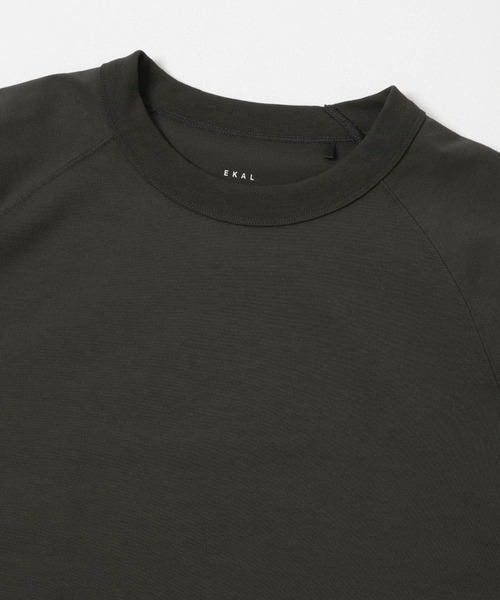 EKAL(エカル)の「『吸水速乾/UVカット』DRY OUT LONG-SLEEVE T-SHIRTS(Tシャツ/カットソー・メンズ・ホワイト/チャコールグレー/ブラック・MEDIUM/LARGE)」の16枚目の写真