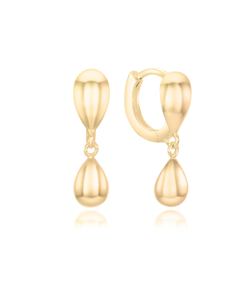 DENU(デヌ)の「goutte earring(ピアス(両耳用)・レディース・シルバー/ゴールド・FREE)」の2枚目の写真