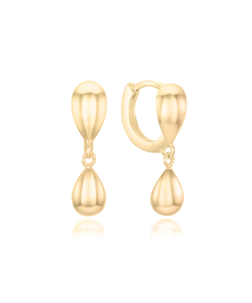 DENU(デヌ)の「goutte earring(ピアス(両耳用)・レディース・シルバー/ゴールド・FREE)」の4枚目の写真