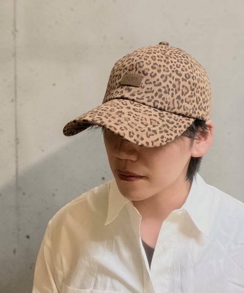 Guess(ゲス)の「GUESS mini patchlogo Leopard CAP(キャップ・レディース・レオパード・58cm)」の10枚目の写真