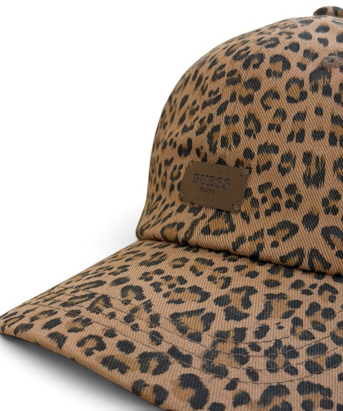 Guess(ゲス)の「GUESS mini patchlogo Leopard CAP(キャップ・レディース・レオパード・58cm)」の8枚目の写真