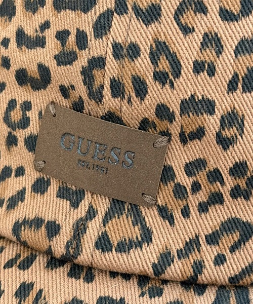 Guess(ゲス)の「GUESS mini patchlogo Leopard CAP(キャップ・レディース・レオパード・58cm)」の7枚目の写真