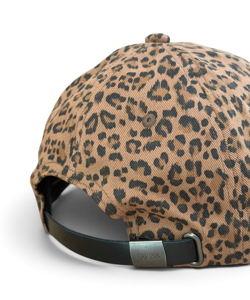 Guess(ゲス)の「GUESS mini patchlogo Leopard CAP(キャップ・レディース・レオパード・58cm)」の6枚目の写真