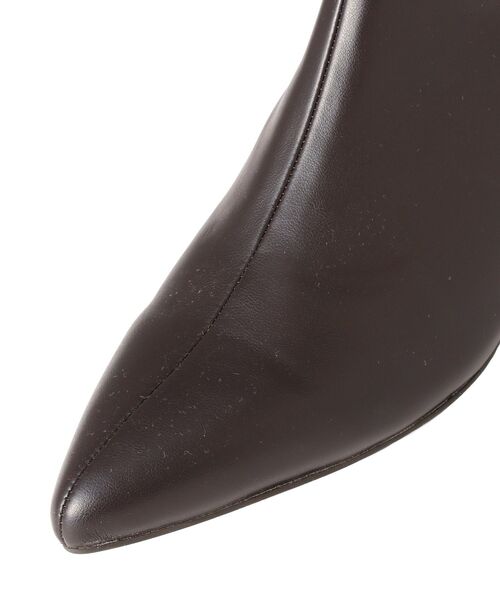 YECCA VECCA(イェッカヴェッカ)の「ストレッチミドルブーツ(ブーツ・レディース・ブラウン/ブラック・24.5cm/23.5cm/22.5cm)」の19枚目の写真