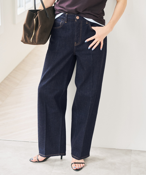 Spick & Span(スピックアンドスパン)の「RED CARD TOKYO / レッドカード トーキョー Seattle(デニムパンツ・レディース・ダークブルー/ネイビー・23/24/25)」の14枚目の写真