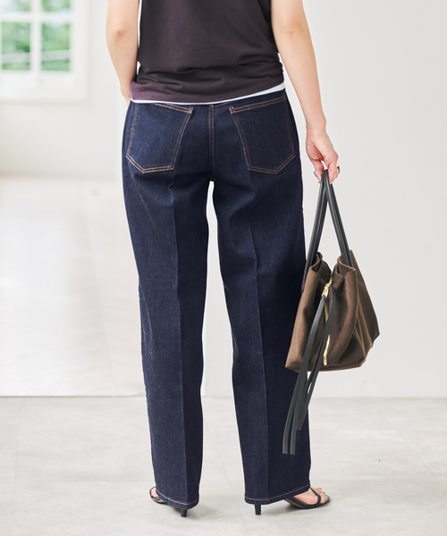 Spick & Span(スピックアンドスパン)の「RED CARD TOKYO / レッドカード トーキョー Seattle(デニムパンツ・レディース・ダークブルー/ネイビー・23/24/25)」の7枚目の写真
