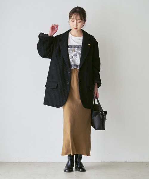 Couture d'adam(クチュールドアダム)の「COUTURE D'ADAM T-Shirt/Jane Shades W Frame(Tシャツ/カットソー・レディース・チャコールグレー/ホワイト・38)」の10枚目の写真