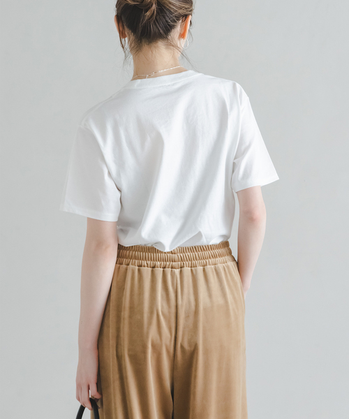 Couture d'adam(クチュールドアダム)の「COUTURE D'ADAM T-Shirt/Jane Shades W Frame(Tシャツ/カットソー・レディース・チャコールグレー/ホワイト・38)」の19枚目の写真