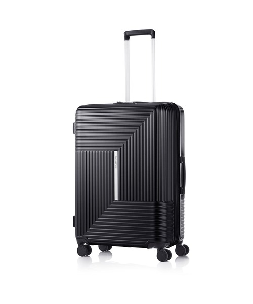 Samsonite(サムソナイト)の「サムソナイト APINEX スピナー69 エキスパンダブル ブレーキ マットブラック(スーツケース/キャリーバッグ・メンズ・ブラック・M)」の1枚目の写真