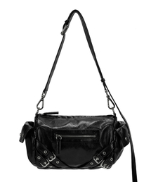 DEINET（ダイニット）の「STUD POCKET BAG IN BLACK（ショルダーバッグ）」