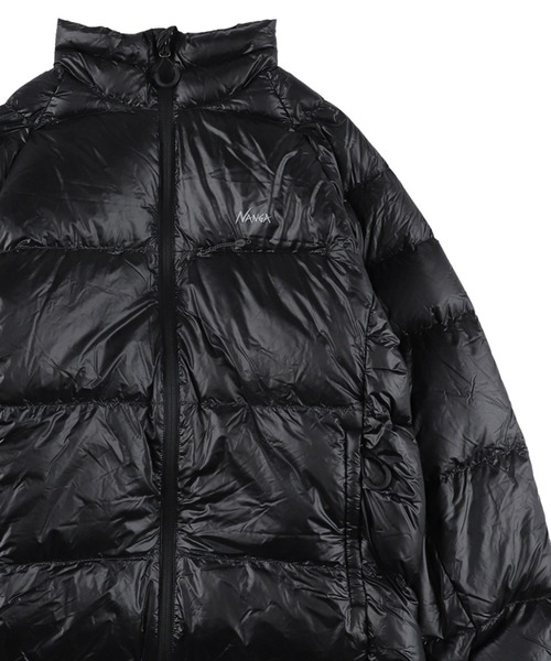 NANGA(ナンガ)の「NANGA/ナンガ MOUNTAIN LODGE DOWN JACKET ラグランスリーブ パッカブル ダウンジャケット アウター アウトドア 2026年秋冬 秋服 冬服(ダウンジャケット/コート・メンズ・ブラック/モカ/オリーブ・S/M/L/XL)」の1枚目の写真