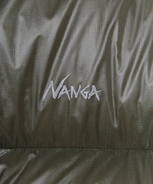 NANGA(ナンガ)の「NANGA/ナンガ MOUNTAIN LODGE DOWN JACKET ラグランスリーブ パッカブル ダウンジャケット アウター アウトドア 2026年秋冬 秋服 冬服(ダウンジャケット/コート・メンズ・ブラック/モカ/オリーブ・S/M/L/XL)」の9枚目の写真