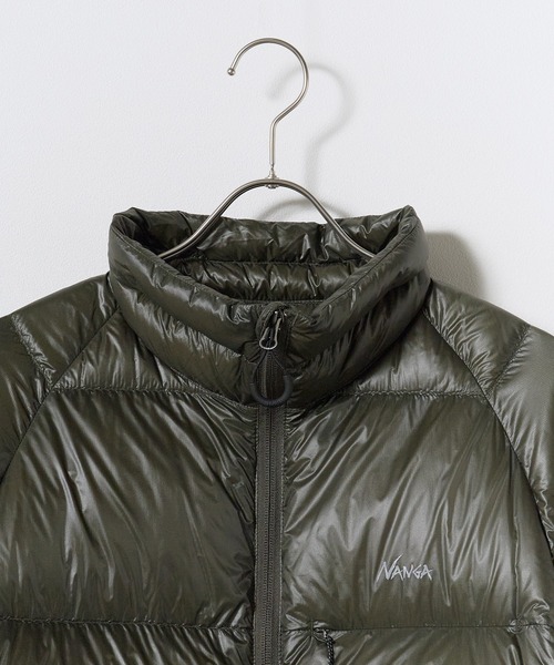NANGA(ナンガ)の「NANGA/ナンガ MOUNTAIN LODGE DOWN JACKET ラグランスリーブ パッカブル ダウンジャケット アウター アウトドア 2026年秋冬 秋服 冬服(ダウンジャケット/コート・メンズ・ブラック/モカ/オリーブ・S/M/L/XL)」の7枚目の写真