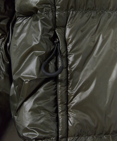 NANGA(ナンガ)の「NANGA/ナンガ MOUNTAIN LODGE DOWN JACKET ラグランスリーブ パッカブル ダウンジャケット アウター アウトドア 2026年秋冬 秋服 冬服(ダウンジャケット/コート・メンズ・ブラック/モカ/オリーブ・S/M/L/XL)」の12枚目の写真