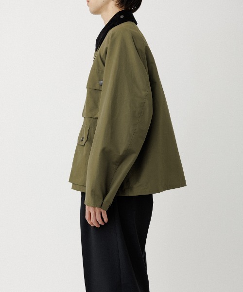 Barbour（バブアー）の「《別注》【Barbour/バブアー】EX 4POCKET SHORT BLOUSON（ブルゾン・メンズ・カーキ/キャメル・34/42/40/38/36）」の8枚目の写真