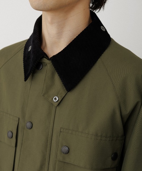 Barbour（バブアー）の「《別注》【Barbour/バブアー】EX 4POCKET SHORT BLOUSON（ブルゾン・メンズ・カーキ/キャメル・34/42/40/38/36）」の10枚目の写真