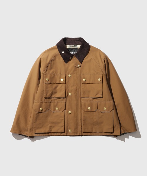 Barbour（バブアー）の「《別注》【Barbour/バブアー】EX 4POCKET SHORT BLOUSON（ブルゾン・メンズ・カーキ/キャメル・34/42/40/38/36）」の12枚目の写真