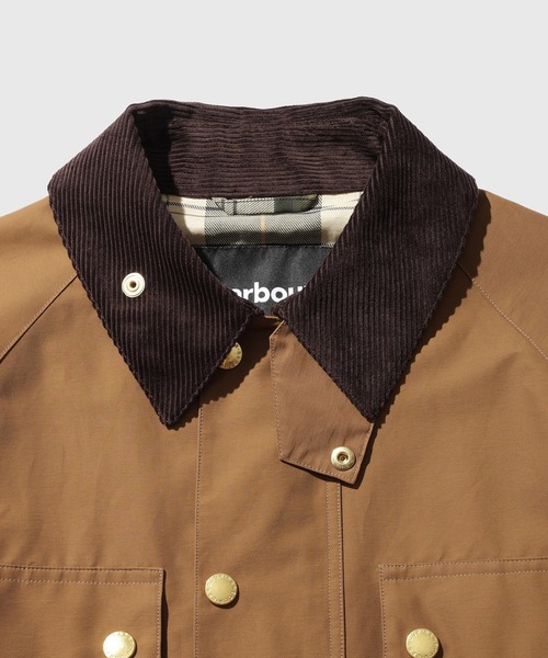 Barbour（バブアー）の「《別注》【Barbour/バブアー】EX 4POCKET SHORT BLOUSON（ブルゾン・メンズ・カーキ/キャメル・34/42/40/38/36）」の15枚目の写真