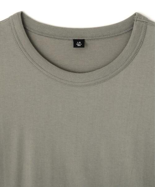 Alpha Industries(アルファインダストリーズ)の「Alpha Industries/アルファ インダストリーズ/ESSENTIAL RELAXED FIT TEE (DESTINATION)/エッセンシャル リラックスフィットTシャツ デスティネーション(Tシャツ/カットソー・メンズ・ホワイト/グレー・S/M/L/XL)」の4枚目の写真