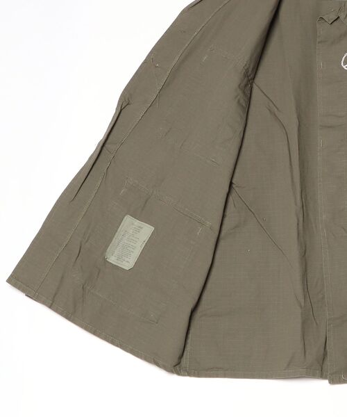 THRIFTY LOOK(スリフティールック)の「THRIFTY LOOK / スリフティールック DOODLE US MADE BDU JACKET COTTON RIPSTOP LONG BDUジャケット リメイク(ミリタリージャケット・メンズ・オリーブ・LARGE/X-LARGE)」の18枚目の写真