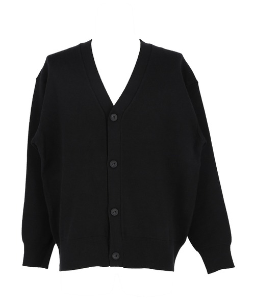 coca(coca)(コカ)の「PBTハイゲージニットカーディガン(カーディガン/ボレロ・メンズ・チャコール/ブラック・L/XL/M)」の6枚目の写真