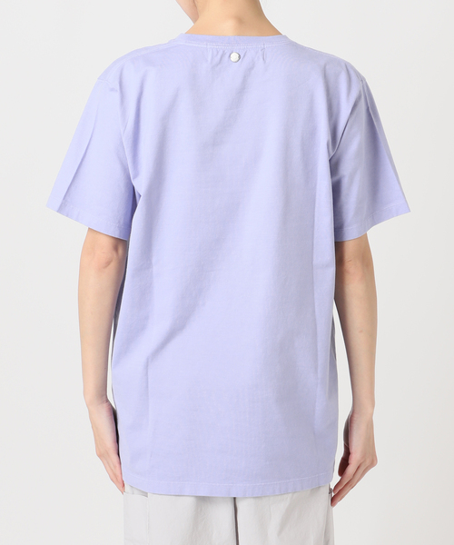 CALMER(カルメール)の「NATURAL DYE T-Shirt / ナチュラルダイTシャツ(Tシャツ/カットソー・レディース・サックスブルー・2/1)」の9枚目の写真