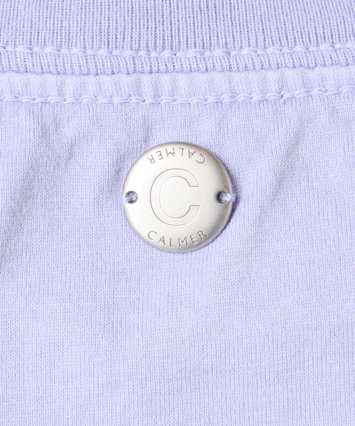 CALMER(カルメール)の「NATURAL DYE T-Shirt / ナチュラルダイTシャツ(Tシャツ/カットソー・レディース・サックスブルー・2/1)」の13枚目の写真