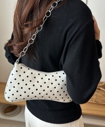 dot chain shoulder bag