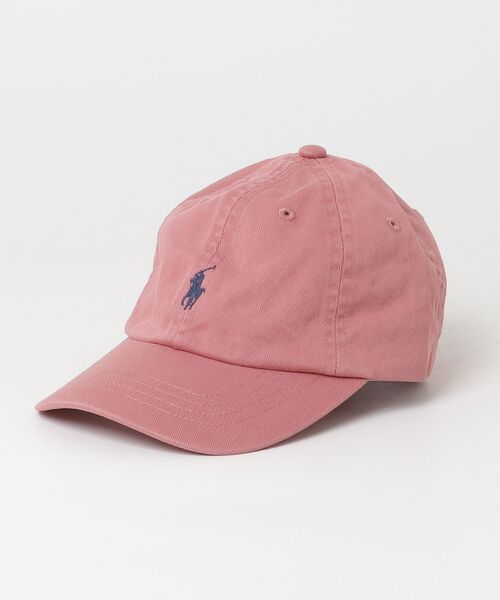POLO RALPH LAUREN CHILDRENSWEAR(ポロ ラルフ ローレン チルドレンズウェア)の「コットン ツイル ボール キャップ(キャップ・キッズ・ピンク・M/S)」の3枚目の写真