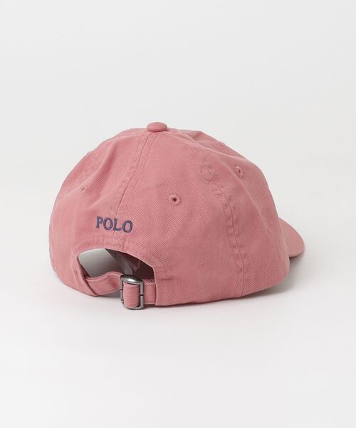 POLO RALPH LAUREN CHILDRENSWEAR(ポロ ラルフ ローレン チルドレンズウェア)の「コットン ツイル ボール キャップ(キャップ・キッズ・ピンク・M/S)」の4枚目の写真