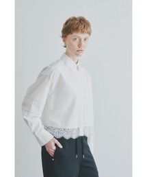 Muel Chic（ミュエルシック）の「Lilt lace shirt  リルトレースシャツ（シャツ/ブラウス）」