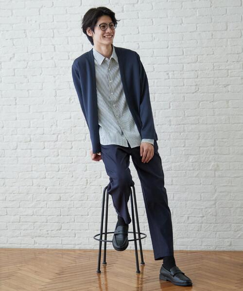 THE SHOP TK （ザ ショップ ティーケー ）の「【ストレッチ／洗濯機OK】 コンフォート テーパード イージーパンツ（その他パンツ・メンズ・チャコールグレー/ダークブラウン/ネイビー/ブラック・02/03/04）」の8枚目の写真