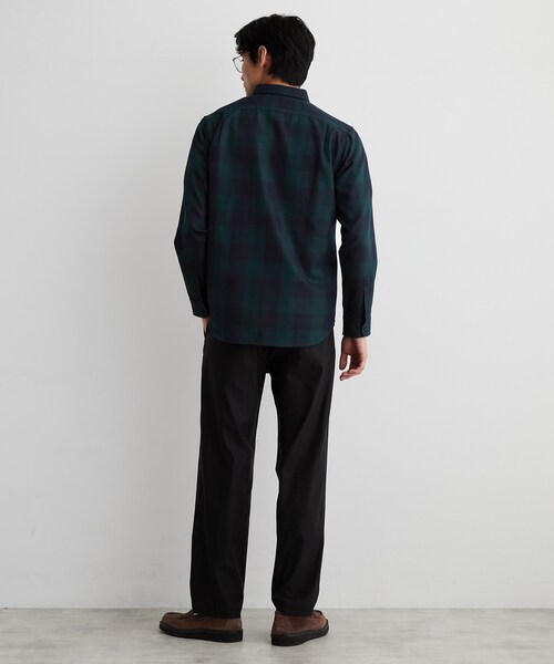 THE SHOP TK （ザ ショップ ティーケー ）の「【ストレッチ／洗濯機OK】 コンフォート テーパード イージーパンツ（その他パンツ・メンズ・チャコールグレー/ダークブラウン/ネイビー/ブラック・02/03/04）」の19枚目の写真