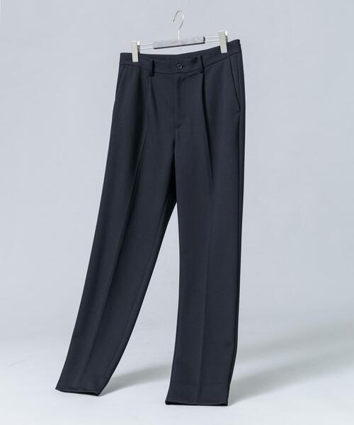 URBAN RESEARCH ROSSO MEN(アーバンリサーチロッソメン)の「『セットアップ対応/防シワ』 ウールジャージーテーパードスラックス(その他パンツ・メンズ・ブラック/グレー/ネイビー・SMALL/MEDIUM/LARGE/X-LARGE)」の1枚目の写真