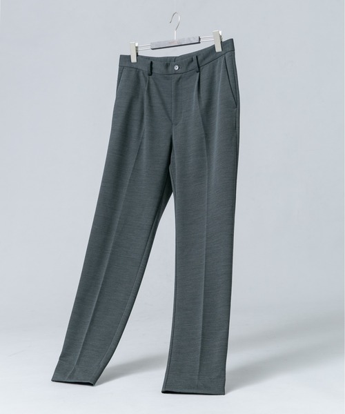 URBAN RESEARCH ROSSO MEN(アーバンリサーチロッソメン)の「『セットアップ対応/防シワ』 ウールジャージーテーパードスラックス(その他パンツ・メンズ・ブラック/グレー/ネイビー・SMALL/MEDIUM/LARGE/X-LARGE)」の7枚目の写真