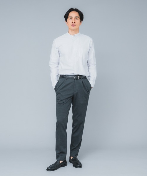URBAN RESEARCH ROSSO MEN(アーバンリサーチロッソメン)の「『セットアップ対応/防シワ』 ウールジャージーテーパードスラックス(その他パンツ・メンズ・ブラック/グレー/ネイビー・SMALL/MEDIUM/LARGE/X-LARGE)」の6枚目の写真