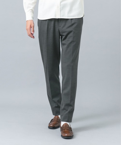 URBAN RESEARCH ROSSO MEN(アーバンリサーチロッソメン)の「『セットアップ対応/防シワ』 ウールジャージーテーパードスラックス(その他パンツ・メンズ・ブラック/グレー/ネイビー・SMALL/MEDIUM/LARGE/X-LARGE)」の13枚目の写真