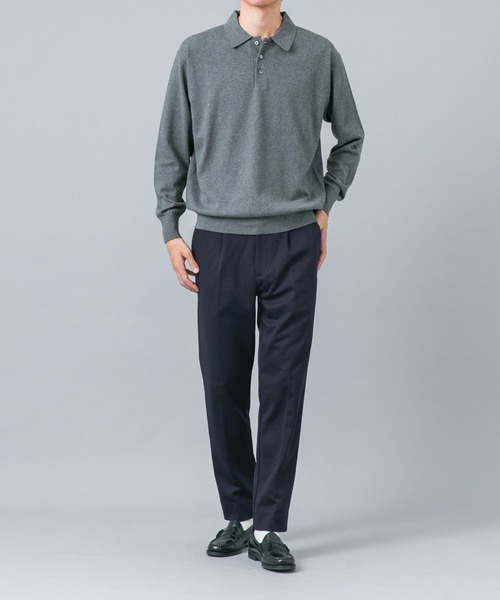 URBAN RESEARCH ROSSO MEN(アーバンリサーチロッソメン)の「『セットアップ対応/防シワ』 ウールジャージーテーパードスラックス(その他パンツ・メンズ・ブラック/グレー/ネイビー・SMALL/MEDIUM/LARGE/X-LARGE)」の20枚目の写真