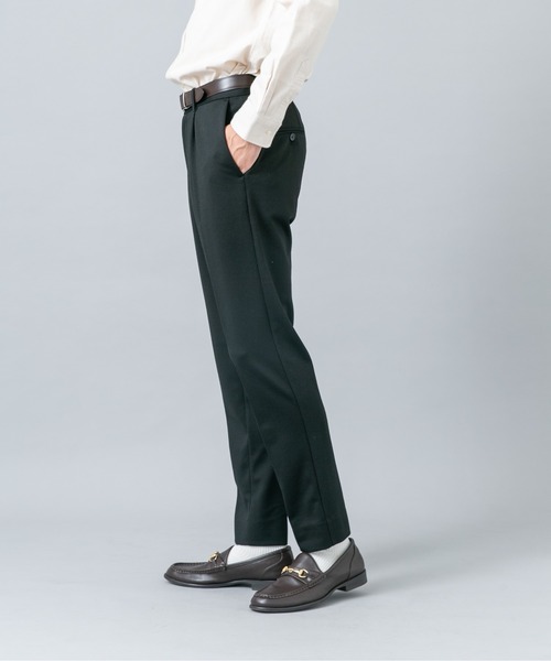 URBAN RESEARCH ROSSO MEN(アーバンリサーチロッソメン)の「『セットアップ対応/防シワ』 ウールジャージーテーパードスラックス(その他パンツ・メンズ・ブラック/グレー/ネイビー・SMALL/MEDIUM/LARGE/X-LARGE)」の11枚目の写真