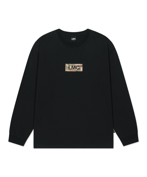 LMCの「OG BOX LOGO LONG SLV TEE black(Tシャツ/カットソー・レディース・その他・SMALL/MEDIUM/LARGE/X-LARGE)」の1枚目の写真
