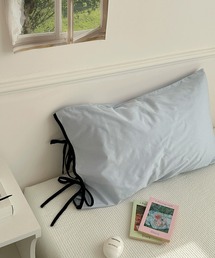 IRADOWL（アイラドール）の「【アイラドール room】バイカラーリボン枕カバー（寝具）」