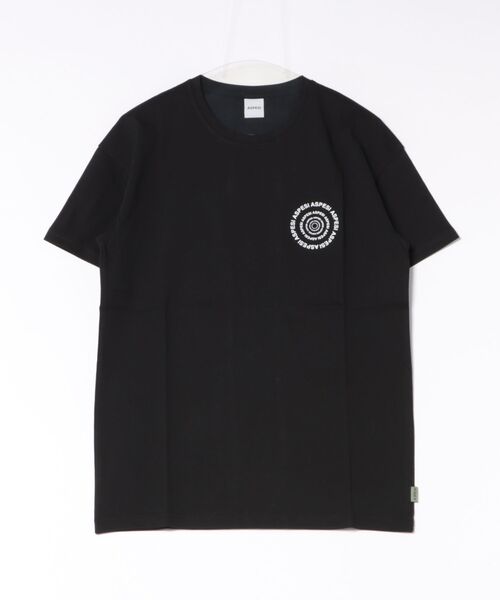 ASPESI(アスペジ)の「【ASPESI/アスペジ】メンズTシャツ 半袖 シンプル ワンポイント(Tシャツ/カットソー・メンズ・ブラック/イエロー/ホワイト/ネイビー/レッド・M/L/XL/XXL)」の2枚目の写真