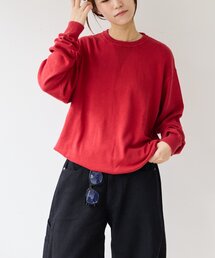 【UNISEX】スウェットライクヴィンテージニット