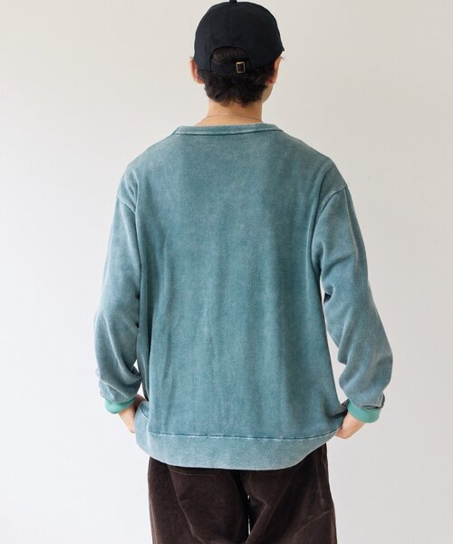 CIAOPANIC TYPY(チャオパニックティピー)の「【UNISEX】スウェットライクヴィンテージニット(ニット/セーター・メンズ・ブラック/レッド/グリーン/ブラウン・LARGE/MEDIUM)」の18枚目の写真