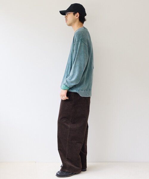 CIAOPANIC TYPY(チャオパニックティピー)の「【UNISEX】スウェットライクヴィンテージニット(ニット/セーター・メンズ・ブラック/レッド/グリーン/ブラウン・LARGE/MEDIUM)」の10枚目の写真