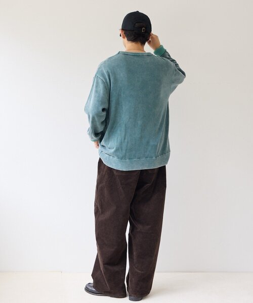 CIAOPANIC TYPY(チャオパニックティピー)の「【UNISEX】スウェットライクヴィンテージニット(ニット/セーター・メンズ・ブラック/レッド/グリーン/ブラウン・LARGE/MEDIUM)」の11枚目の写真