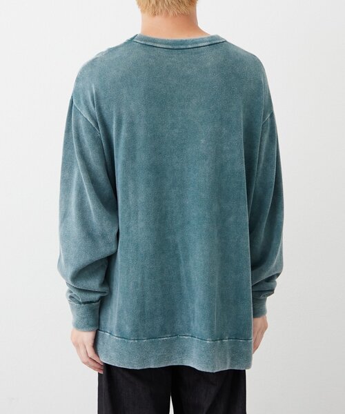 CIAOPANIC TYPY(チャオパニックティピー)の「【UNISEX】スウェットライクヴィンテージニット(ニット/セーター・メンズ・ブラック/レッド/グリーン/ブラウン・LARGE/MEDIUM)」の14枚目の写真